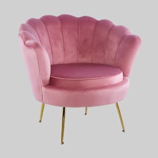 Velvet Chair-Camel